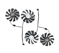 Giwnhvx 2 paia di ventole per scheda grafica da 85 mm, Ha9010H12F-Z, 4 pin, ricambio per Gtx 1060 Oc 6G GTX 960 P106-100 P106