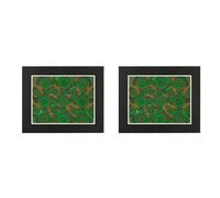 Giwnhvx 2 pellicole per osservazione del campo magnetico, 10,2 x 15,2 cm, pellicola magnetica riutilizzabile per osservazione del flusso, foglio di visualizzazione del flusso magnetico