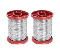 Giwnhvx 2 pezzi 0,5 mm 500G filo in acciaio inox per apicoltura alveare cornici strumento 1 rotolo