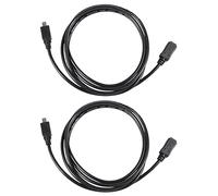 Giwnhvx 2 pezzi 1,5 m mini USB B 5 pin a prolunga corda, adattatore nero