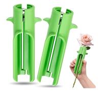 Giwnhvx 2 Pezzi di Spogliarellista per Rose, Strumento per Rimuovere le Spine Foglie, Fiorista a casa, Giardinaggio, Floreale