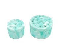 Giwnhvx 2 pezzi supporto per di Ikebana a spirale, Twister di bouquet per composizioni floreali, regalo per mamma e B