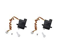 Giwnhvx 2 Pezzi V966.011 Servo per V966 V911S V977 V988 V930 V931 XK K110 A600 A430 A800 RC Elicottero Ricambi Accessori
