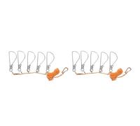 Giwnhvx 2 pz 5m Pesca Fibbia In Acciaio Inox Pesce Vivo Blocco Cintura Pesca Stringer Attrezzatura Da Pesca Barriere Pesce Cintura
