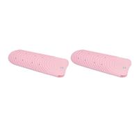 Giwnhvx 2 sacchetti rosa per piastra per capelli, supporto per tappetino termico, per ferro da stiro, ferro arricciacapelli, strumenti per capelli caldi