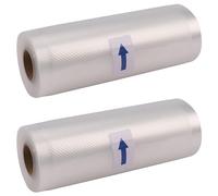 Giwnhvx 2 sacchetti sottovuoto per alimenti, 15 x 500 cm
