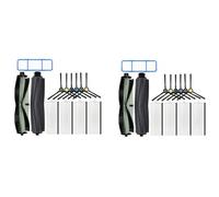 Giwnhvx 2 set di filtri Hepa a spazzola laterale principale per SSR1 SSRA1 per A9S A7 V8 V8S X750 X800 X785 V80