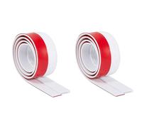 Giwnhvx 2 strisce paraspifferi autoadesive, insonorizzanti, resistenti alle intemperie, per porte