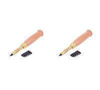 Giwnhvx 2 x 6 punte di dimensioni 1,5 mm, 2,5 mm, 3 mm, 3,5 mm, 4 mm, punzonatrice per foro