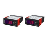 Giwnhvx 2 x -8080 A + regolatore di temperatura digitale 220 V regolatore di stoccaggio a freddo congeLatore sensore igrometro 40%