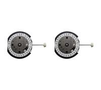 Giwnhvx 2 x accessori per orologio movimento al quarzo piccoli secondi movimento a 6 pin LD53-369