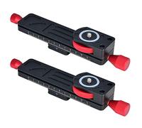 Giwnhvx 2 x All Metal Wormdrive Macro Rail Fine Focus Focus Arca/Leva Morsetto Compatibile