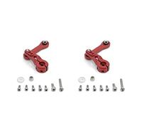 Giwnhvx 2 x Braccio Servo in Metallo 25T + per ARRMA 1/7 Infrazione Mojave 1/8 KRATON SENTON Talion Outcast Parti di Livello, C