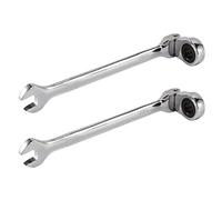 Giwnhvx 2 x Cle A Cricchetto A Flessibile da 7 mm Strumento A Dado di Cle