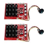 Giwnhvx 2 x controller motore, PWM DC regolatore di velocità del motore 10 - 50 V 60 A ad alta potenza HHO RC driver modulo controller PWM