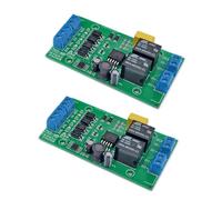 Giwnhvx 2 x DC 6 V 12 V 24 V DC motore avanti e indietro controller 20 A con relè limite driver sollevamento scheda di controllo P0