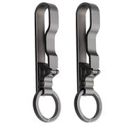 Giwnhvx 2 x Fibbia per cintura in titanio, clip per dimensioni, accessori per , e strumenti portatili per esterni