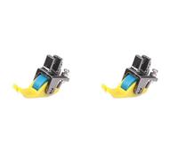 Giwnhvx 2 x Macchina da Cucire Industriale Universale in Pelle Rullo Ruota Piede Di Biche Auto Piatto Tessuto Spessore Abbigliamento Pied-De-Biche A