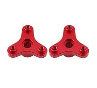 Giwnhvx 2 X Metal Slipper Frizione Eliminatore per 1/10 Slash Stampede Bandit VXL XL5 2WD Aggiornamento Parts, Rosso