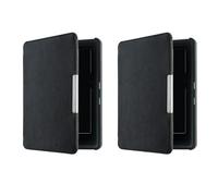 Giwnhvx 2 x per tablet E-Reader in pelle magnetica ultra - Sottile guscio duro auto - Magnetico per GLO HD 6.0 Pollice E-Reader (nero)