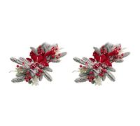 Giwnhvx 2 x Regali di Natale per scale di Natale per scale, porte, camini, finestre, esterni, decorazione natalizia