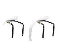 Giwnhvx 2 x staffa stabilizzatore per borsa da sella per bici da strada posteriore con foro di montaggio per bollitore