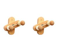 Giwnhvx 2 x supporto da parete per supporto per chitarra, supporto per gancio per chitarra regolabile, supporto da parete per chitarre Ukulele bassi elettrici acustici