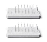 Giwnhvx 2 x supporto per tampone refrattario in ceramica strumento per forno per unghie materiale resistente alle alte temperature strumenti di ceramica strumento di cottura di oggetti in argilla