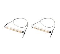 Giwnhvx 2 x trasduttori pickup piezoelettrici per basso acustico a 4 corde
