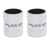 Giwnhvx 2 x tubi per sbavatura alesatore professionale interno esterno tubo sbavatura tubo strumento tubo 5-35 mm