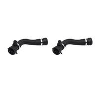 Giwnhvx 2 x tubo di raffreddamento superiore del radiatore per 135I 135is 335I XDrive 335Xi Z4 X1 3.0L 17127540127