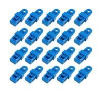 Giwnhvx 20 clip push-pull per tenda da campeggio, ganci per tenda da campeggio, antivento, blu, facili da installare