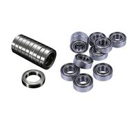Giwnhvx 20 cuscinetti a sfera radiali in miniatura sigillati schermati metrici radiali modello MR115 ZZ 5X11X 4MM & 6701 ZZ 12X18X4MM