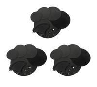 Giwnhvx 20 Pezzi Kit di Cuscinetti di Sordina a Batteria Bassa Cassa Suono Fuori Silenzioso EVA Set di Cuscinetti di Pratica Silenziatore Accessori Percussione