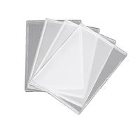 Giwnhvx 20 Pezzi Sacchetti per Carte di Protezione Carta in Plastica Duro Porta Carte Da Collezionare Trasparente