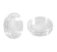 Giwnhvx 20 piccole scatole per monete in plastica trasparente, 10 pezzi da 23 mm e 10 pezzi da 35 mm