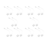 Giwnhvx 20 prese 8P4C/RJ45 RJ11 6P4C a M/F adattatore per telefono Ethernet