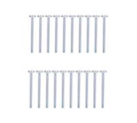 Giwnhvx 20 viti scorrevoli M8 x 100 mm per scanalatura a T serie 30, strumento per la lavorazione del legno