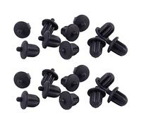 Giwnhvx 20 x anti-polvere per presa microfono Dvd Audio Jack 6,35 mm in gomma, colore: Nero