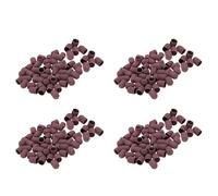 Giwnhvx 200Pcs Fasce Abrasive Block Caps Senza Grip 80 120 180 13x19Mm Levigatura Cap Manicure Pedicure Elettrico Nail Drill-02