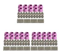 Giwnhvx 200Pcs Plasma Cutter Torcia Materiali di Consumo Elettrodo Ugelli Coppe Kit per -60-55 WSD-60 Fit CUT-60 LGK-60 Plasma Cutter
