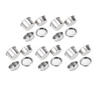 Giwnhvx 20PCS 51mm Filtro Caffè Filtro di Ricambio Cestello per Caffè Portafilter Bottomless per Parti di Macchina Espresso