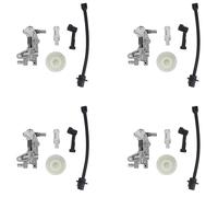 Giwnhvx 20Pcs Pompa Olio Filtro Tubo Tubo Linea Olio Ugello Turbina Kit per 4500 5200 5800 45CC 52CC 58CC Motosega Ricambio