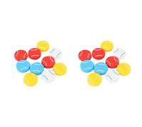 Giwnhvx 20PCS Racchetta Da Tennis Smorzatori Vibrazioni Forma Da Tennis Racchetta Da Tennis Ammortizzatori Racchetta Da Tennis Corde Ammortizzatori
