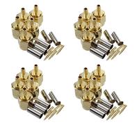 Giwnhvx 20pcs SMA Spina Crimp RG316 RG174 Adattatore Connettore