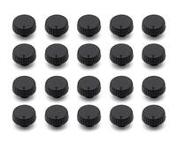 Giwnhvx 20PCS Sottile Manopola Cap Potenziometro Manopola 12x6MM Volume Amplificatore di Potenza Regolazione Cap