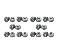 Giwnhvx 20X 6202Z Doppio Metallo Coppia Deep Groove Radiale Cuscinetto A Sfere 15 X 35 X 11mm