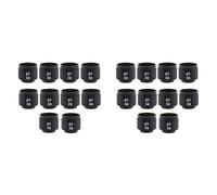 Giwnhvx 20X Professionale Dinamico Microfono Capsule Testa, Microfono Ricambio Microfono Core Wireless Mic Core
