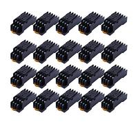 Giwnhvx 20X PYF14A DIN Rail Relè di Potenza Presa Base 14 Pin per MY4NJ HH54P MY4