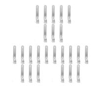 Giwnhvx 24 pezzi Mini barra di leva in acciaio inox barra piatta multifunzione piccola barra di porco mini gancio di porco di sopravvivenza strumento set